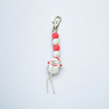 Load image into Gallery viewer, Snowman Keychain