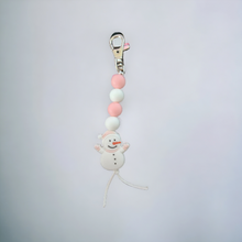 Load image into Gallery viewer, Snowman Keychain