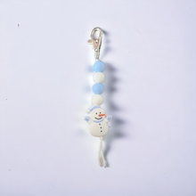 Load image into Gallery viewer, Snowman Keychain