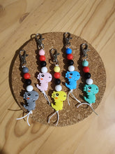 Load image into Gallery viewer, Cute Dino Keychain