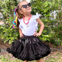 Load image into Gallery viewer, Black Fluffy Tutu
