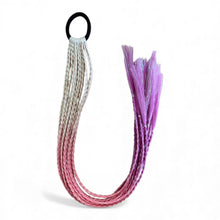 Load image into Gallery viewer, Bubblegum Plaited Ponytail
