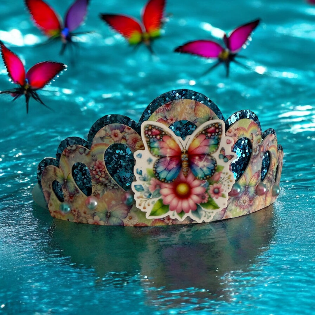 Spring Butterfly Tiara