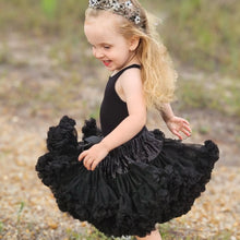 Load image into Gallery viewer, Black Fluffy Tutu
