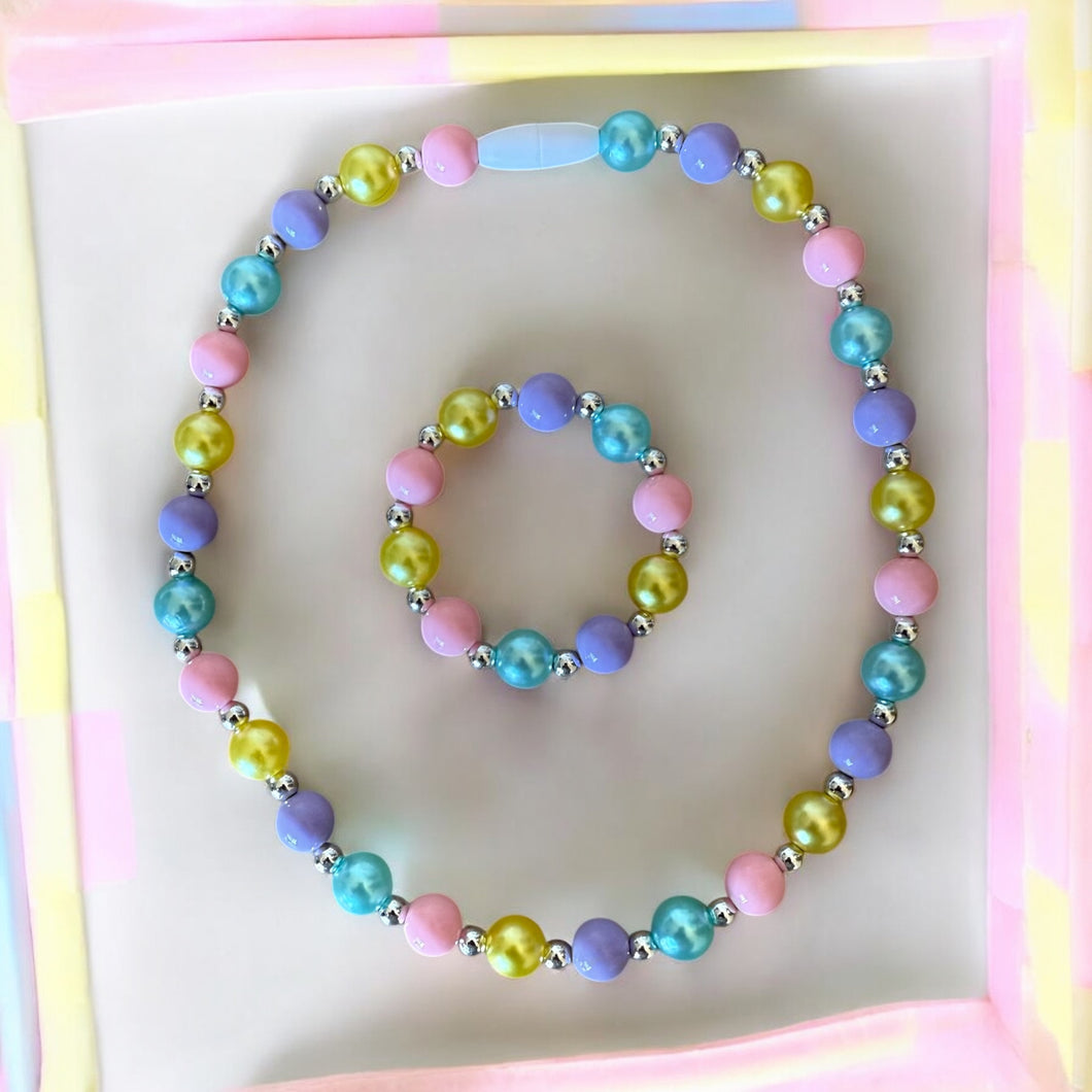 Pastel Rainbow Beads