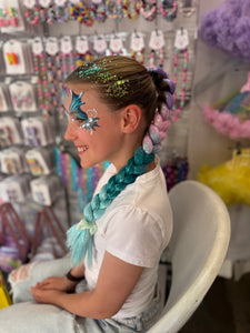 Tinsel Ponytail