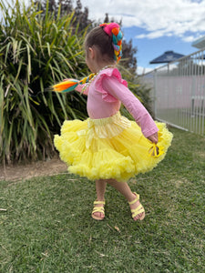 Yellow Fluffy Tutu