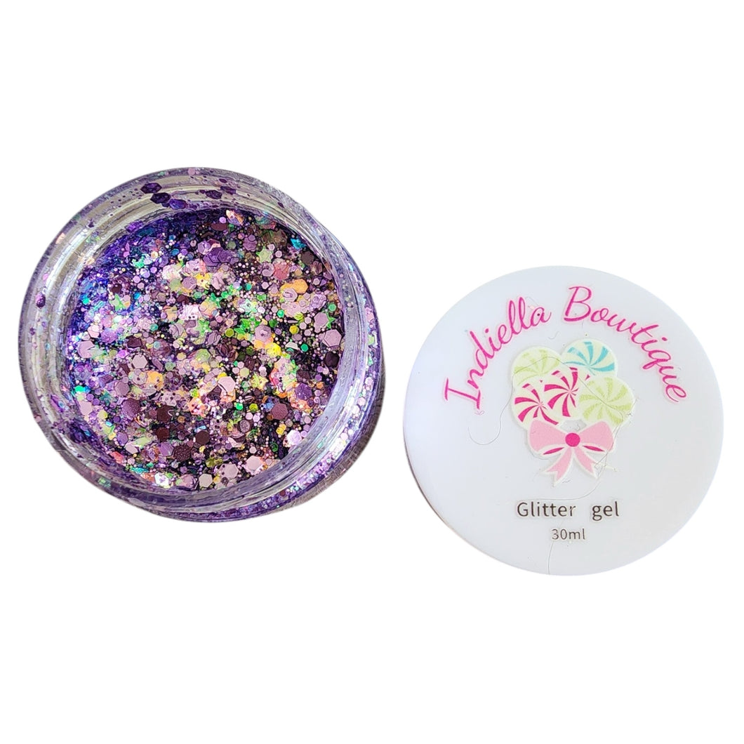 Purple Glitter