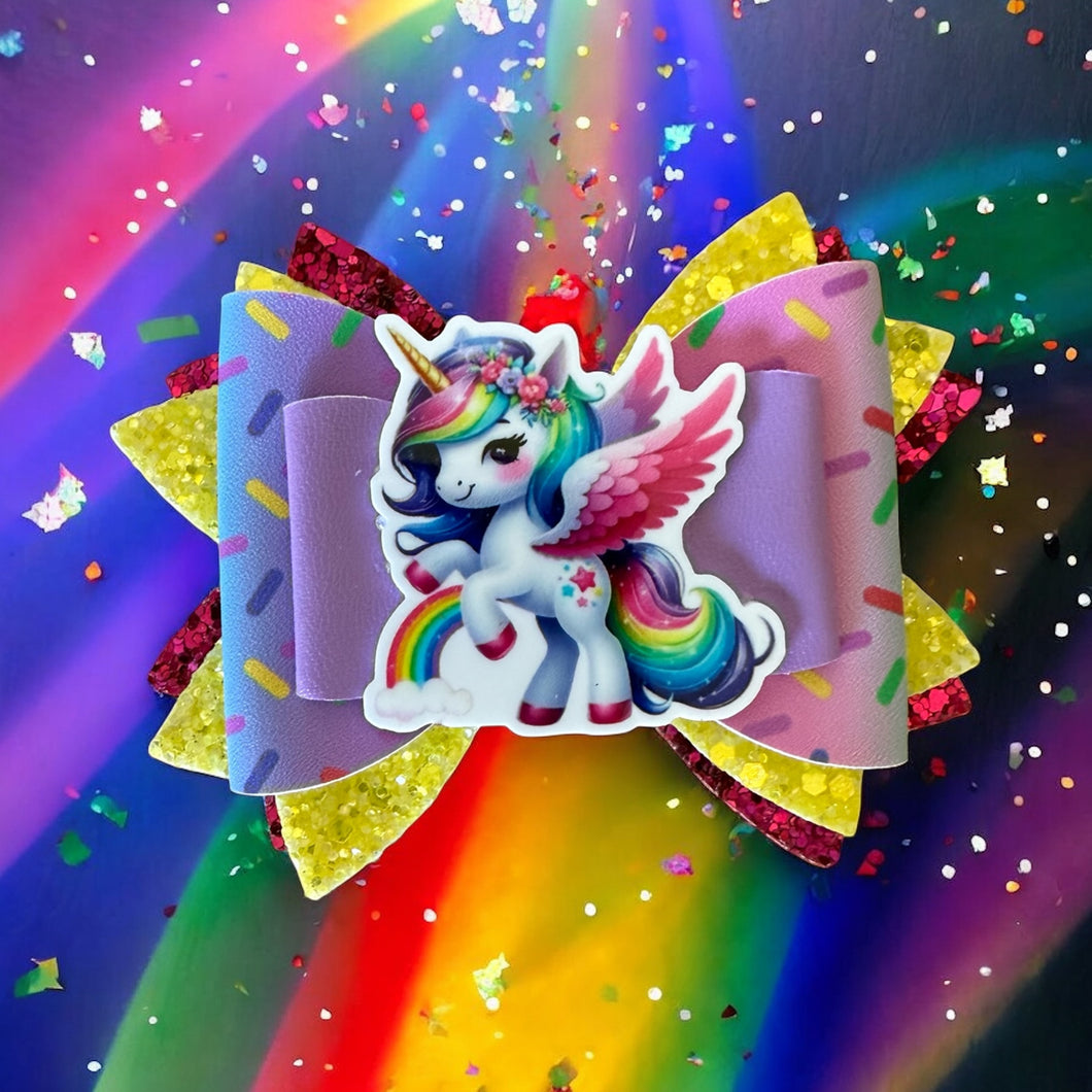 Bright Rainbow Unicorn