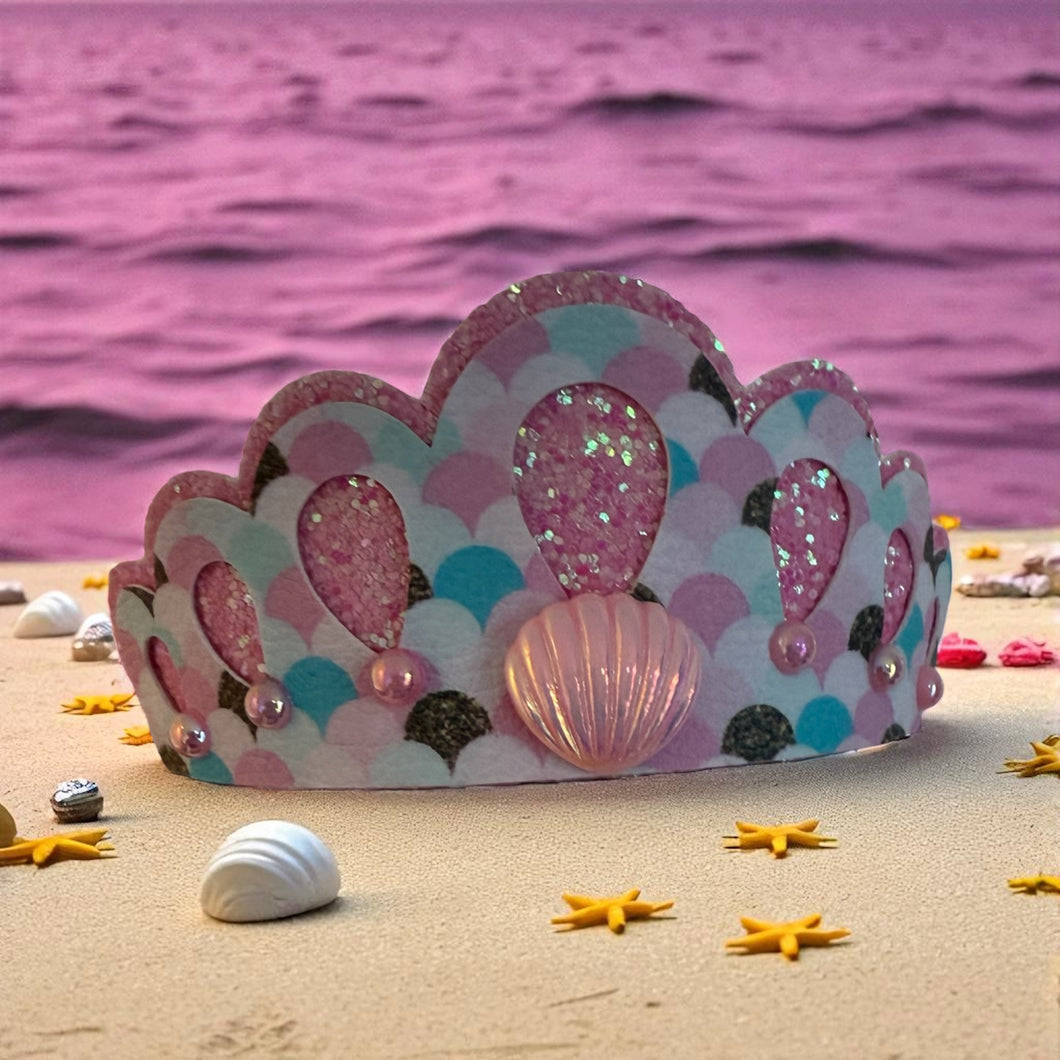 Pink Mermaid Tiara