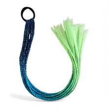 Load image into Gallery viewer, Blue Lemonade Plaited Ponytail
