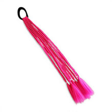 Load image into Gallery viewer, Electric Pink Plaited Ponytail
