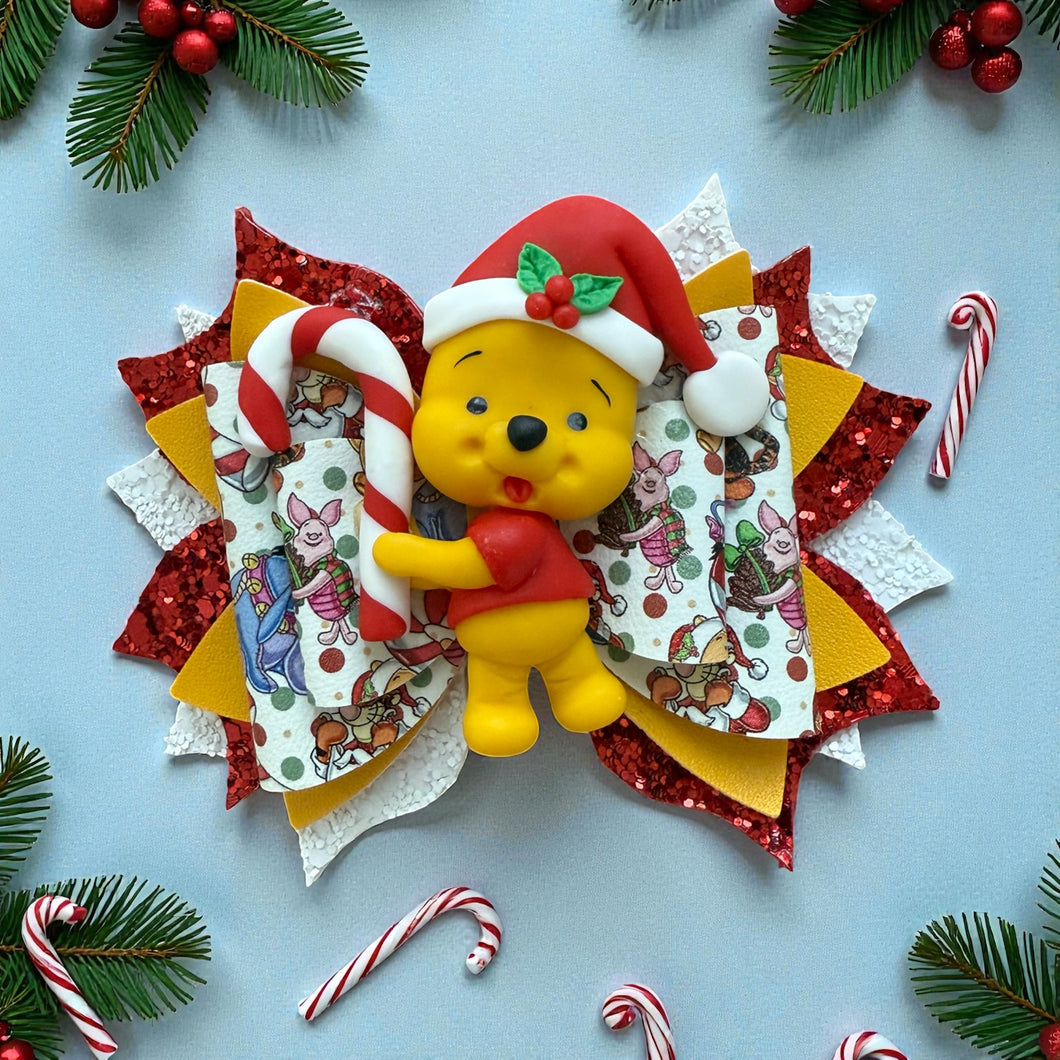 Yellow Christmas Bear