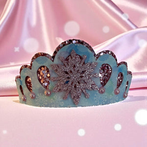 Pink Snowflake Tiara