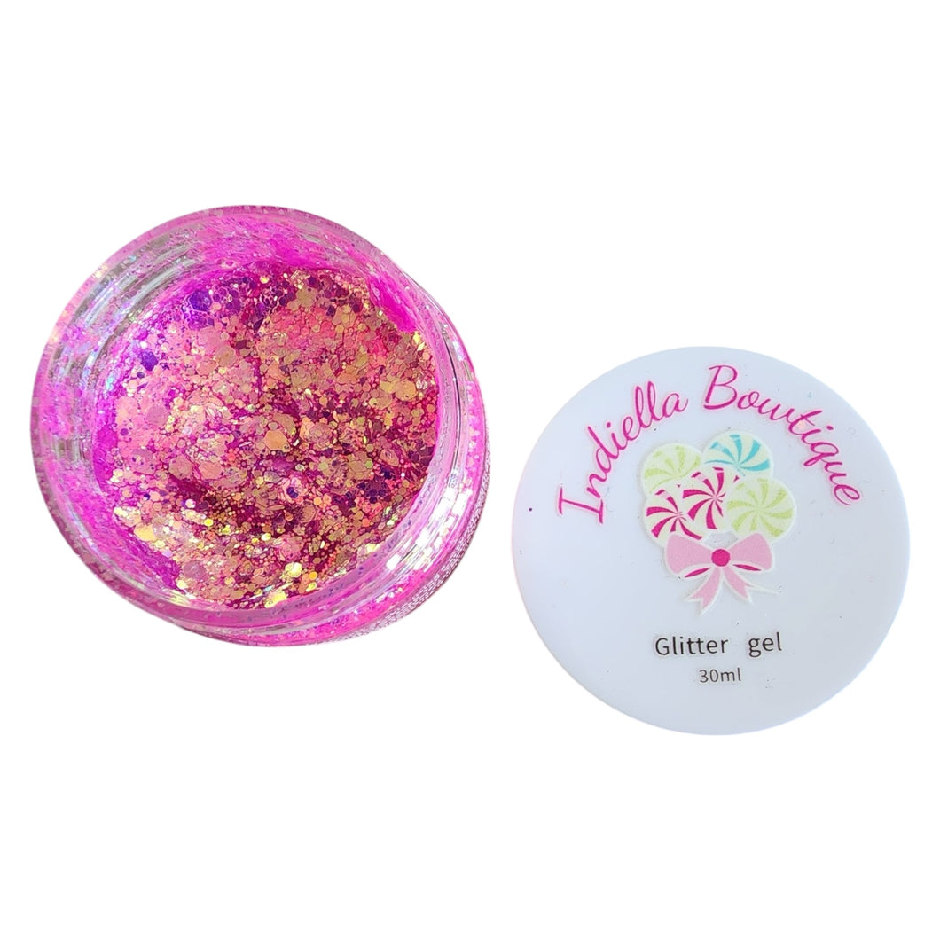 Fuchsia Glitter