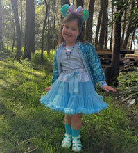 Load image into Gallery viewer, Blue Fluffy Tutu
