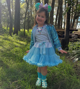 Blue Fluffy Tutu