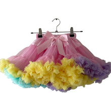 Load image into Gallery viewer, Pastel Rainbow Fluffy Tutu
