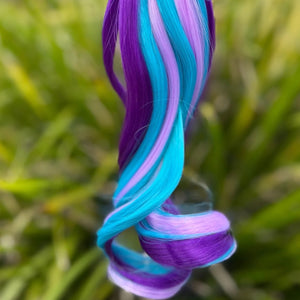 Mermaid Curly Pigtails