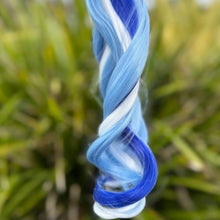 Load image into Gallery viewer, Blue Curly Pigtails
