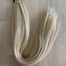 Load image into Gallery viewer, Pinkmas Tinsel Ponytail
