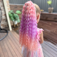 Load image into Gallery viewer, Sweet Sorbet Wavy Ponytail

