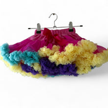 Load image into Gallery viewer, Bright Rainbow Fluffy Tutu
