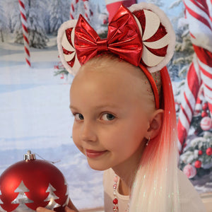 Christmas Tinsel Ponytail