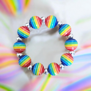 Bright Rainbow Bracelet