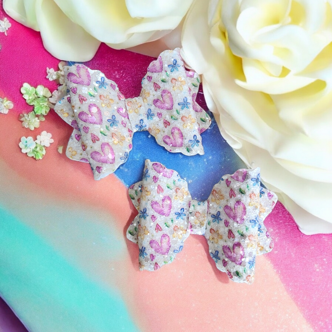 Floral Heart Piggies